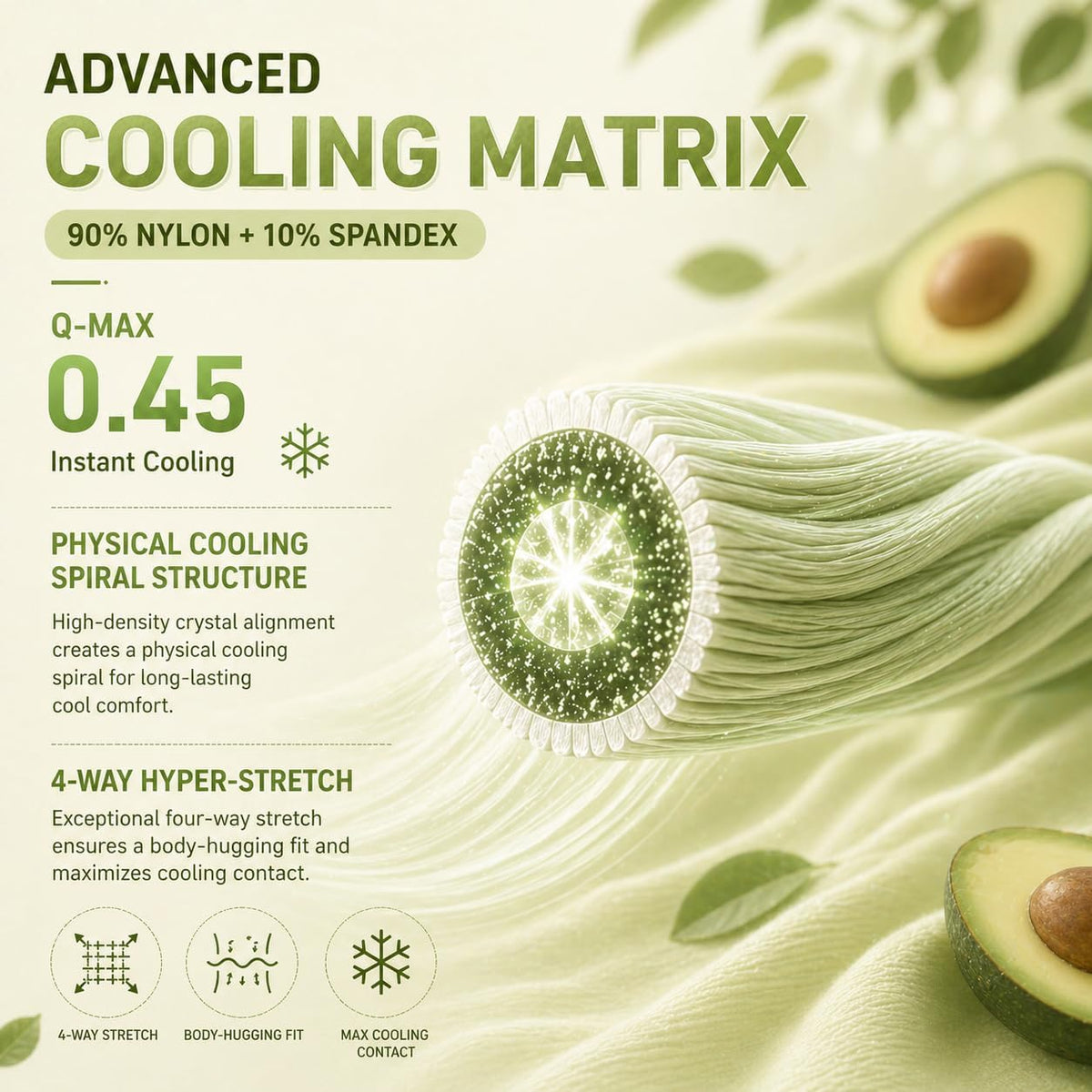 Eastsora Reversible Cooling Comforter — Yellow & green, Queen (90 x 90 in) — image 8